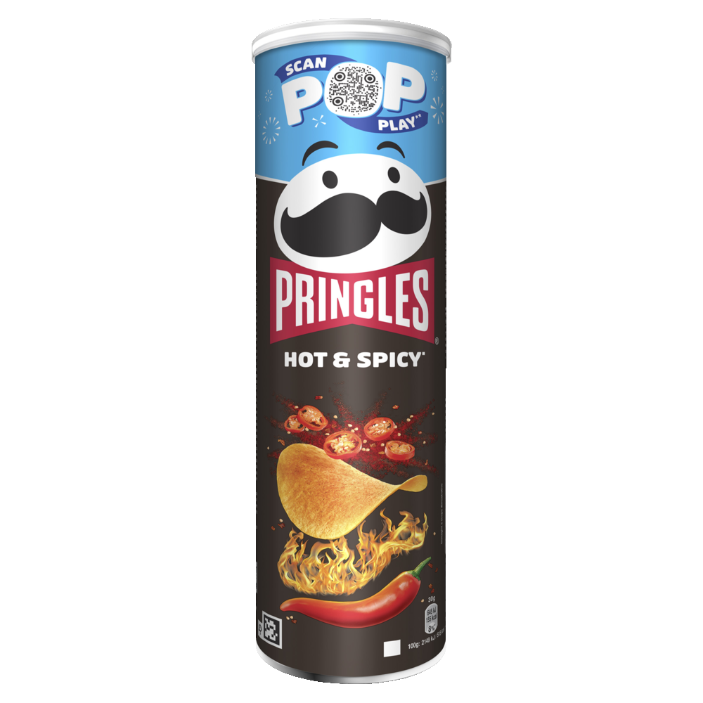 Pringles 185g Hot Spicy — HoReCa-tukku Kespro