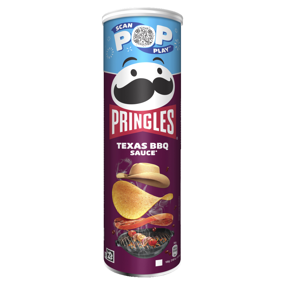 Pringles 185g Texas BBQ Sauce