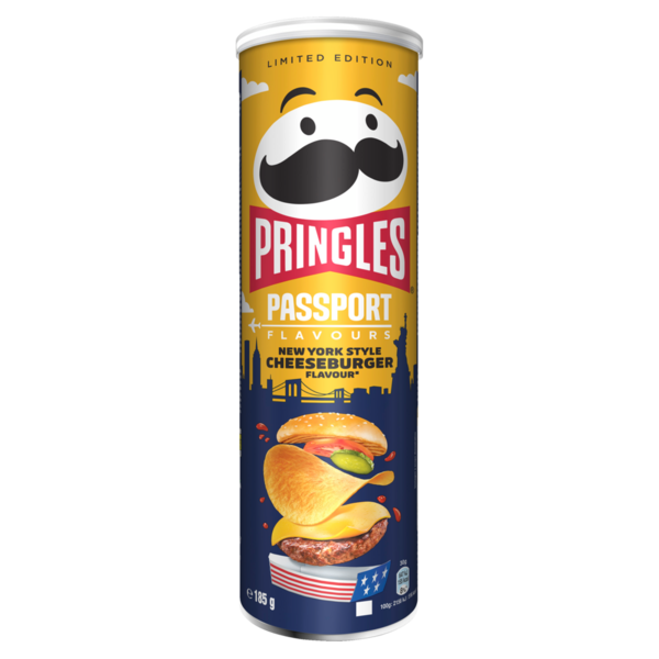 Pringles 185g New York style cheese burg