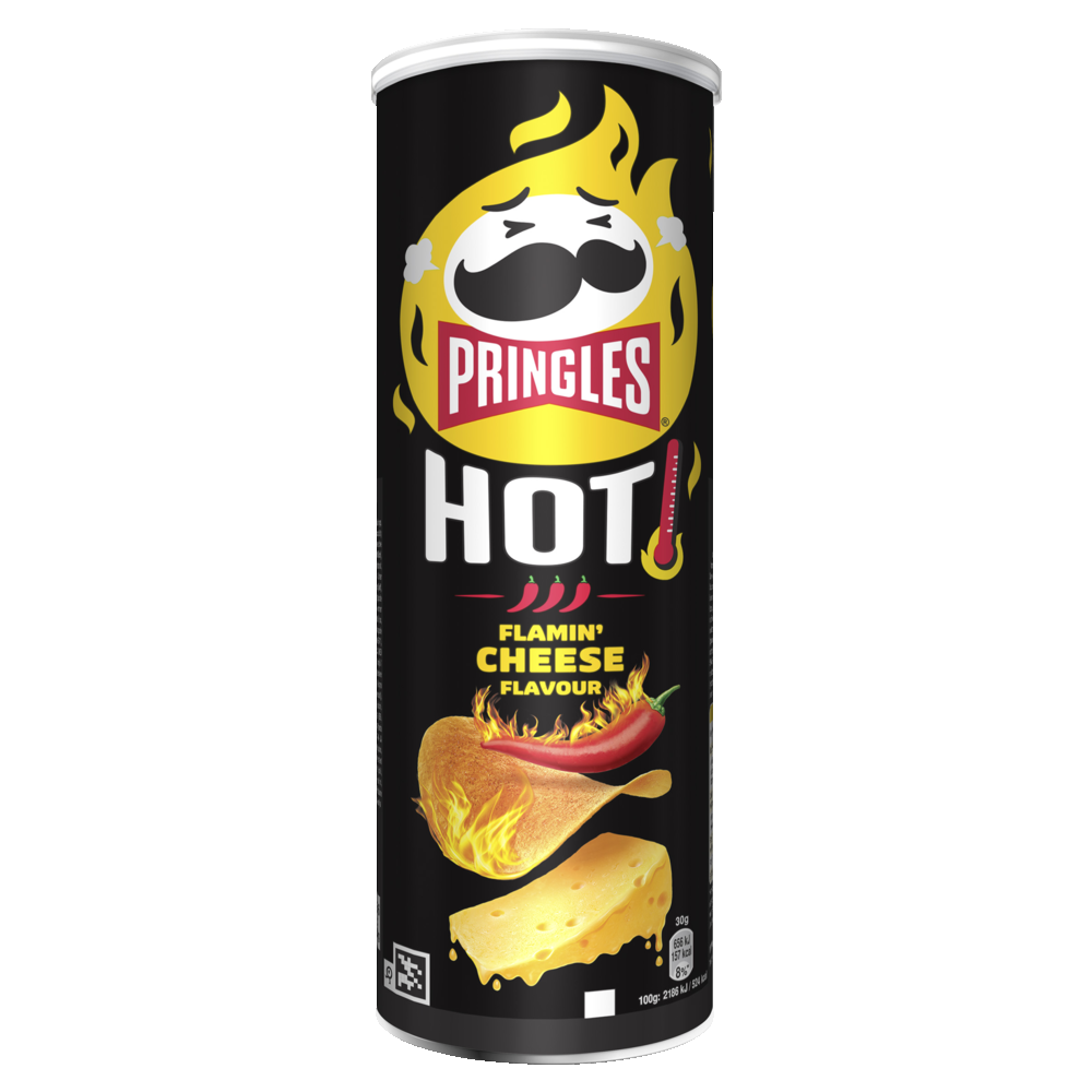 Pringles 160g Hot Flamin Cheese