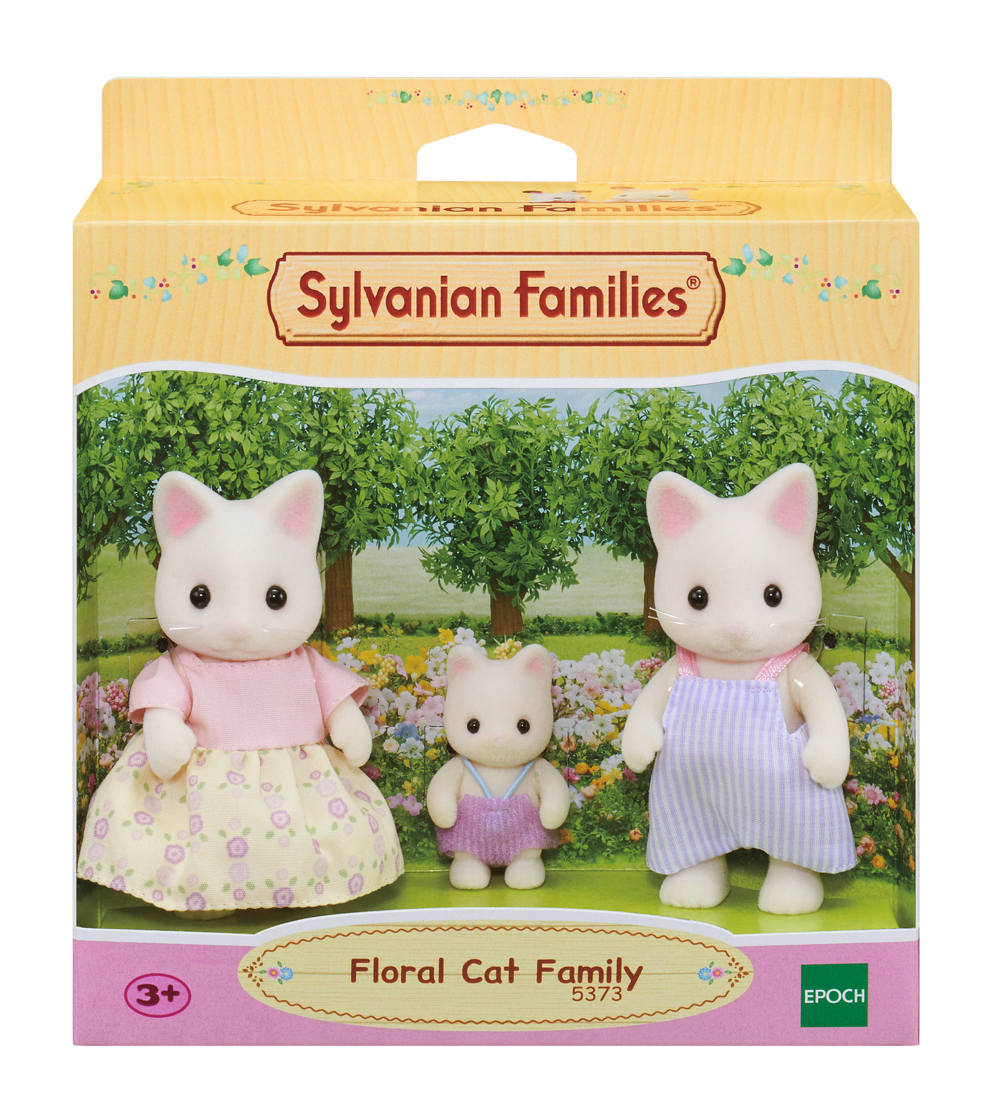 Sylvanian Families valkoinen kissaperhe