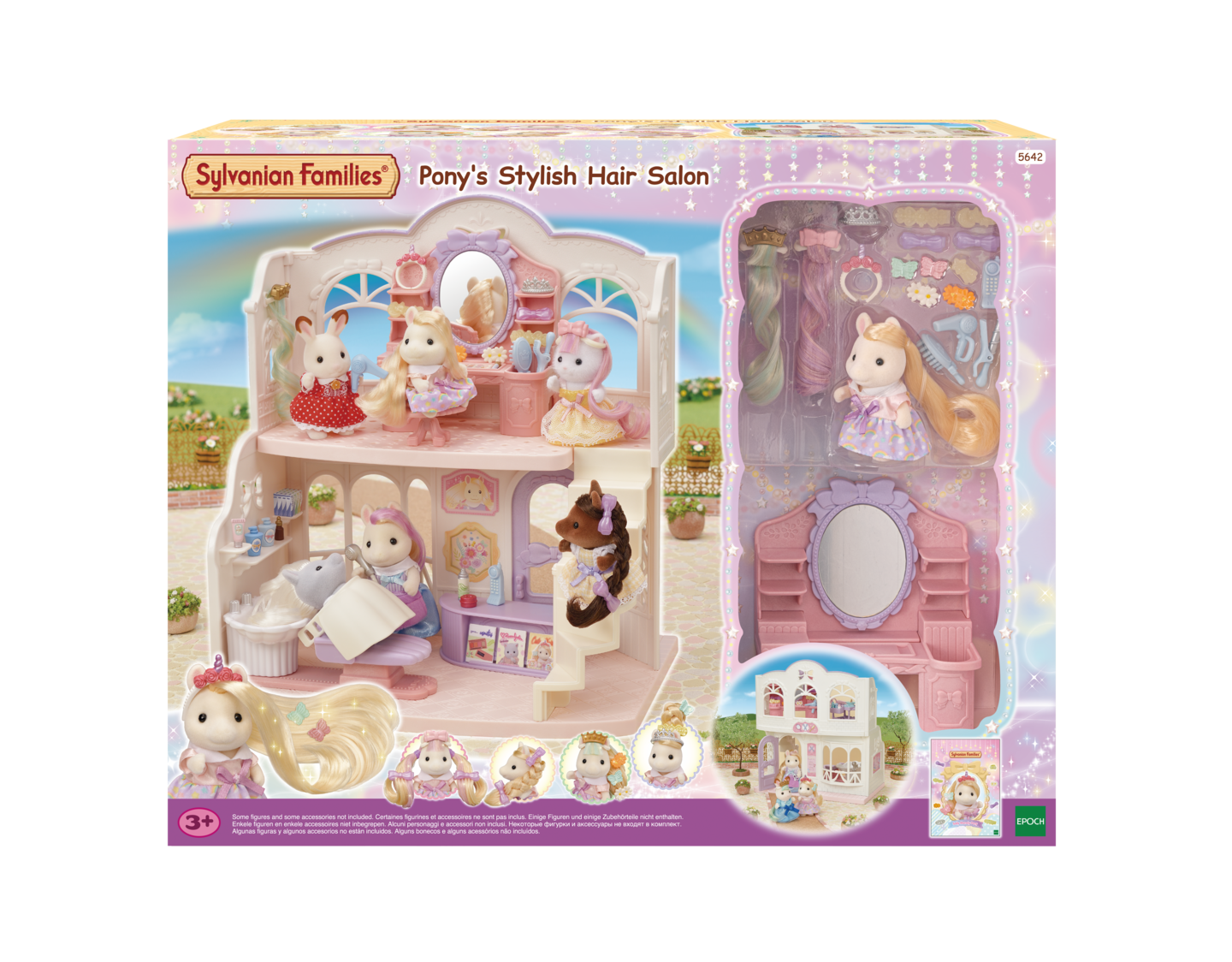 Sylvanien Families Ponin hieno kampaamo ja hahmo | K-Ruoka Verkkokauppa