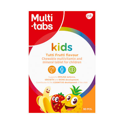 Multi-tabs kids monivitamiini 90kpl Tutti-Frutti