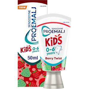 Sensodyne ProEmalj Kids -hammastahna päivittäiseen käyttöön, 0-6 vuotiaille, 50 ml