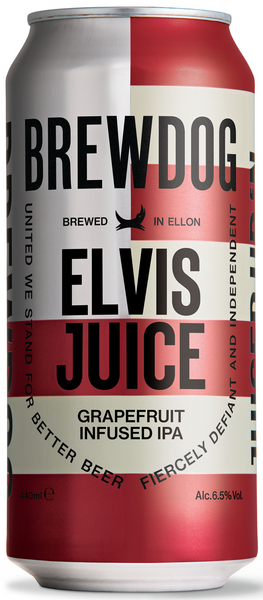 BrewDog Elvis Juice Grapefruit infused IPA olut 6,5% 0,44l