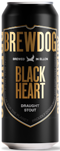 BrewDog Black Heart Stout olut 4,1% 0,44l