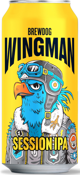 BrewDog Wingman Session IPA olut 4,3% 0,44l