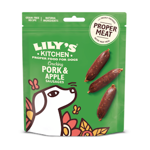 Lily's Kitchen 70g Cracking Pork and Apple Sausages koiranherkku