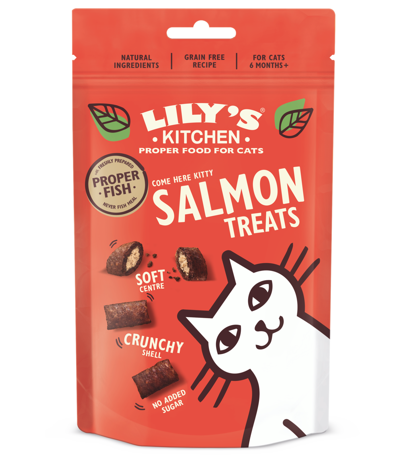 Lily's Kitchen 60g Salmon Pillow Treats kissanherkku lohi
