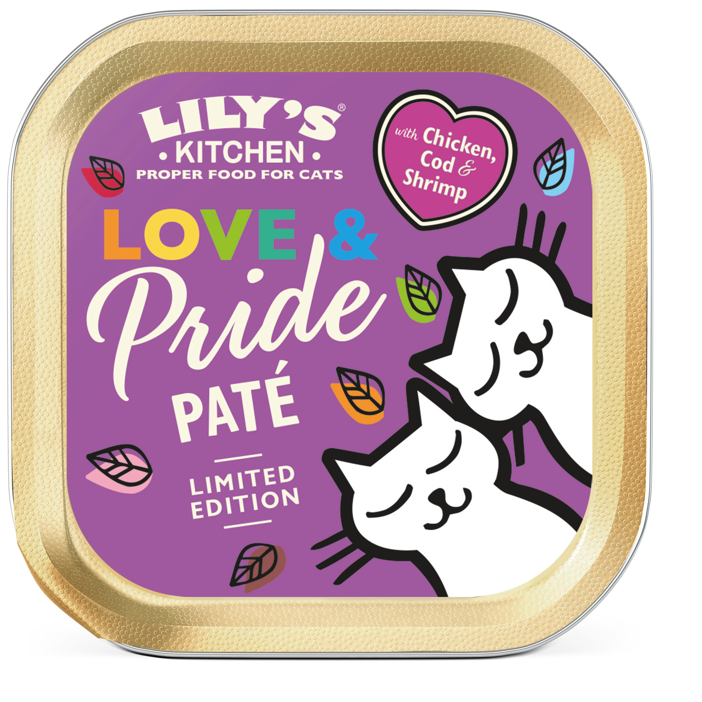 Lily's Kitchen 85g Love & Pride Paté sis. Kanaa kissanruoka