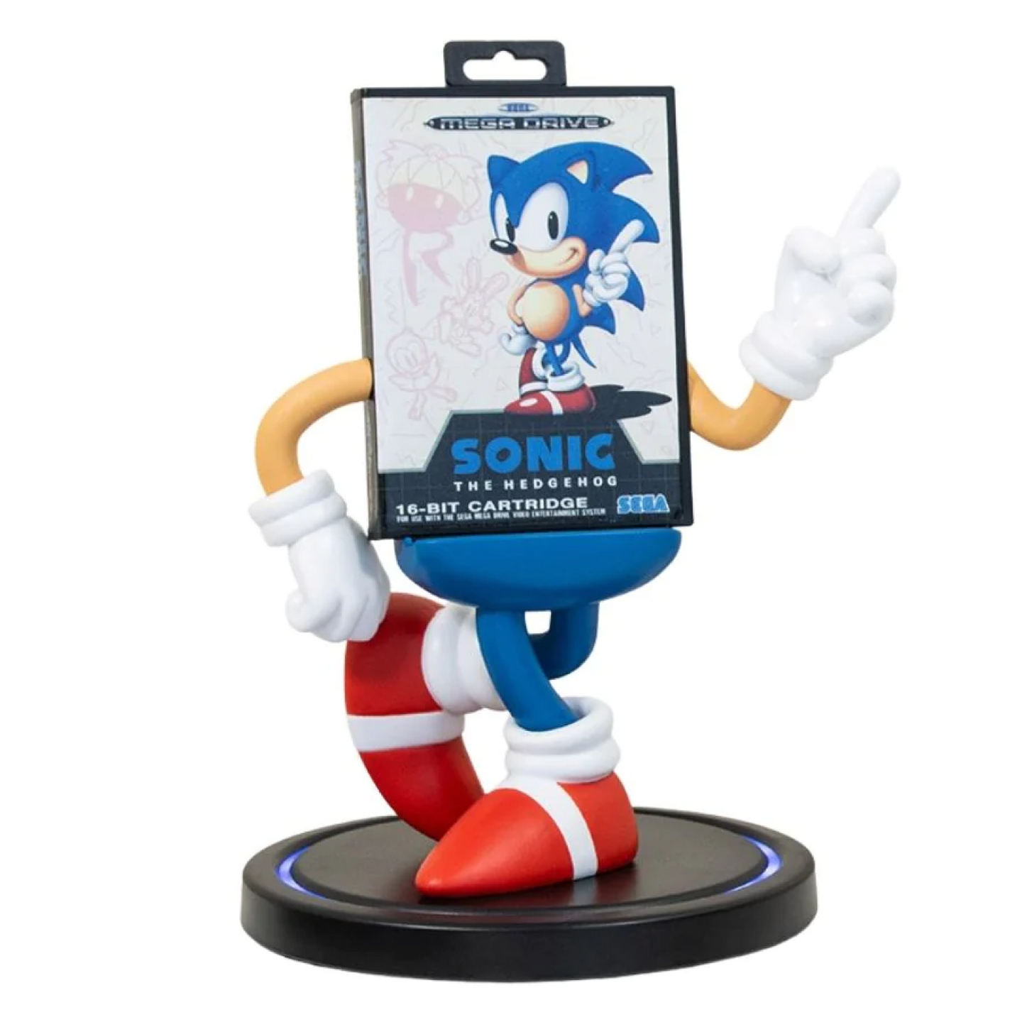 Power Idolz Sonic Megadrive -puhelinteline langattomalla latauksella