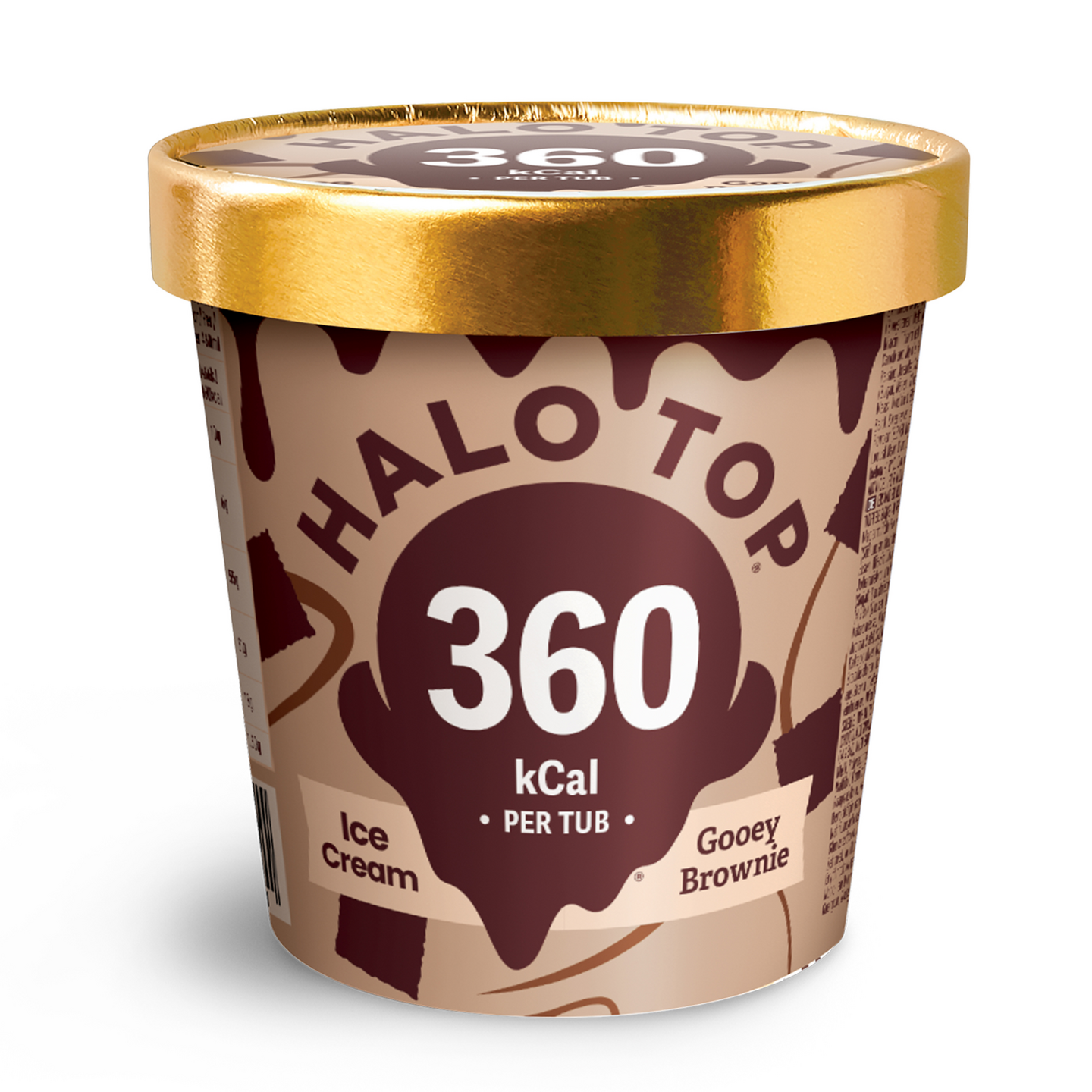 Halo Top Gooey Brownie jäätelö 460ml