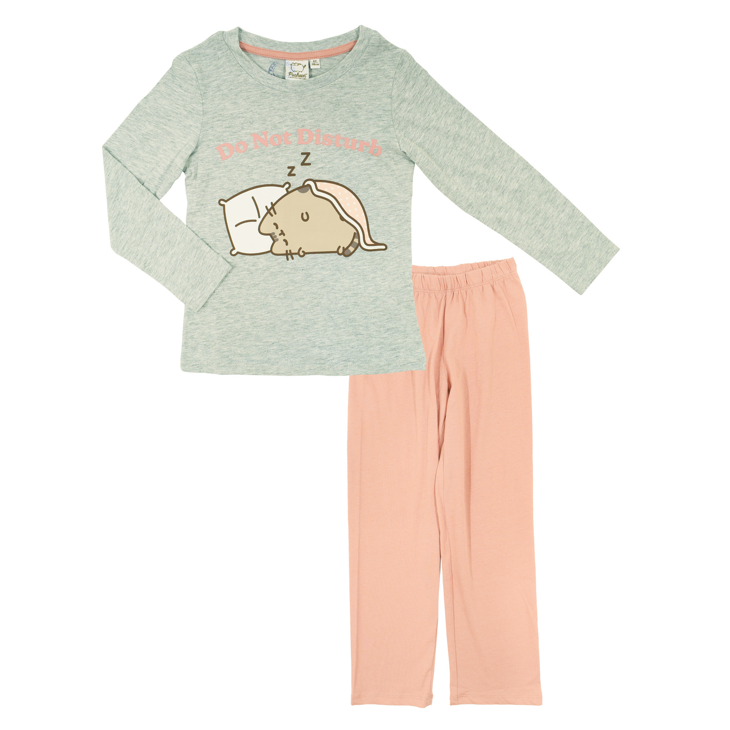 Mango Kids gestreepte pyjama zwart/off white