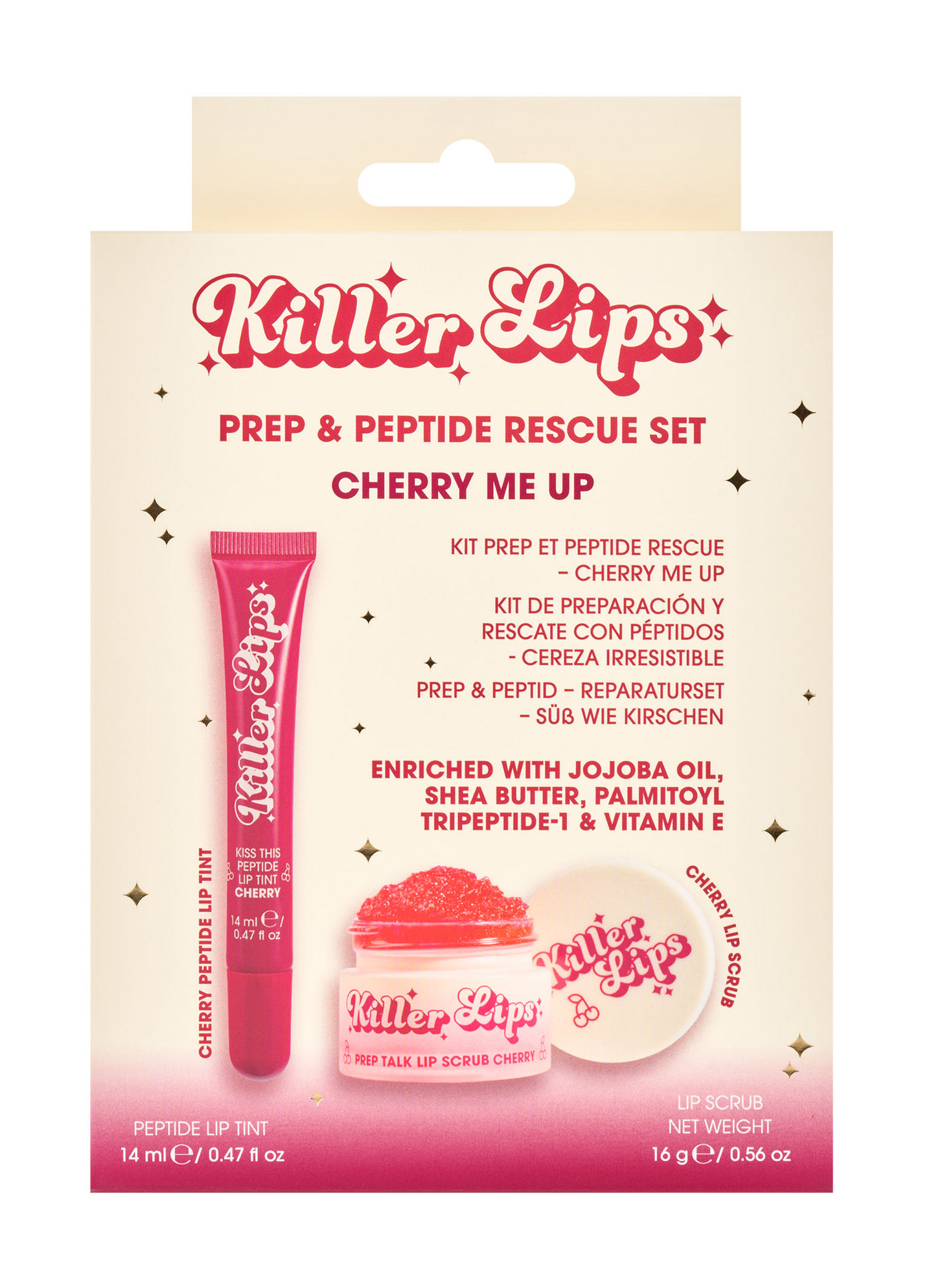 Killer Lips Prep & Peptide Rescue Set Cherry Me