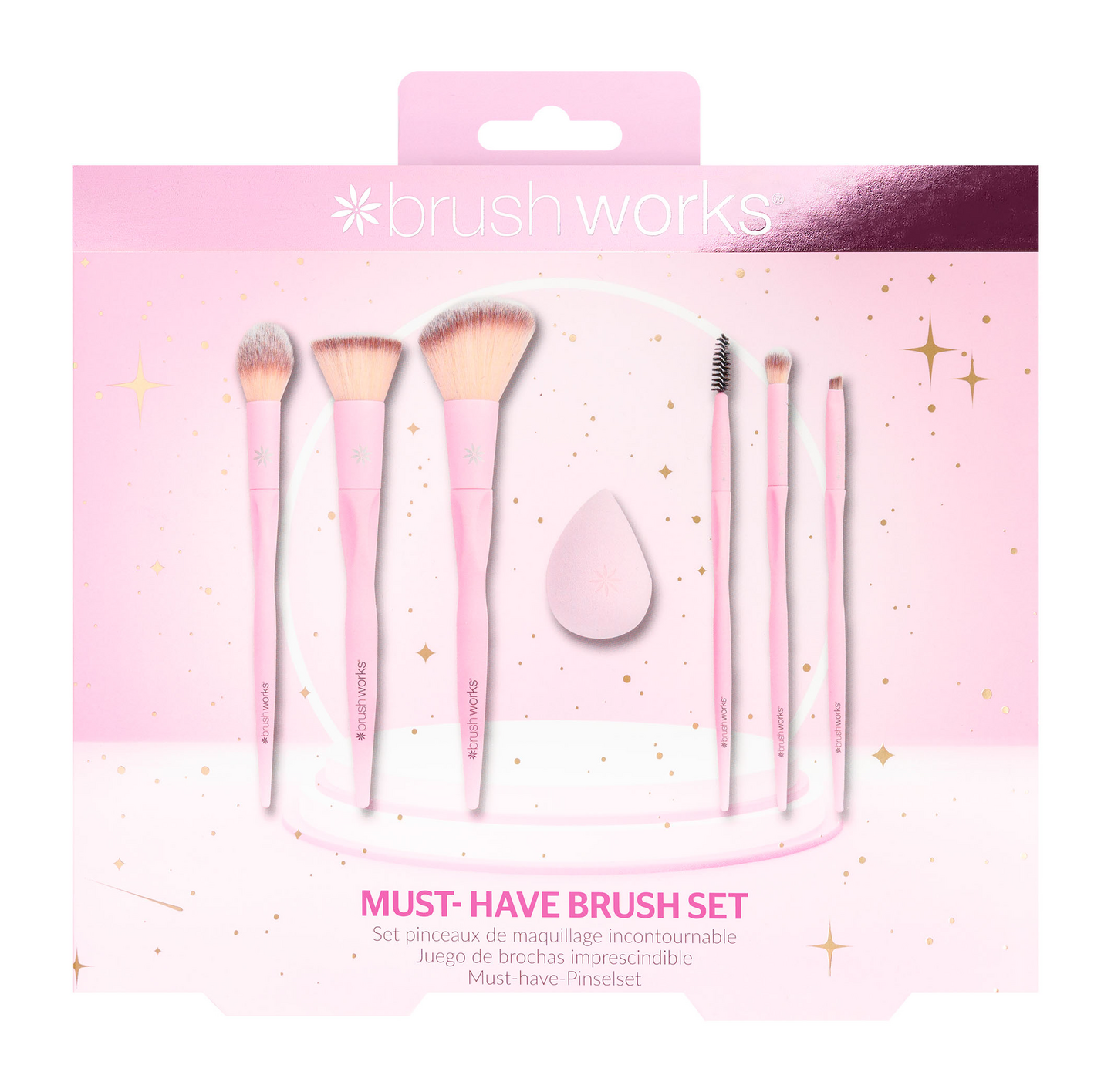 Brushworks  Must-Have Brush Set meikkitarvikesetti 7 kpl