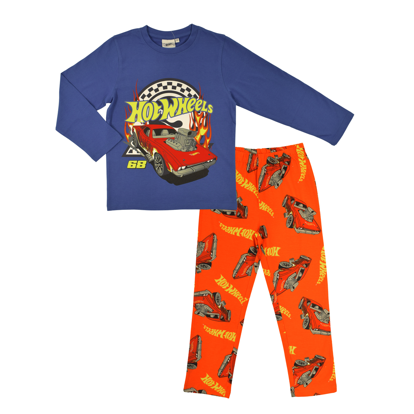 Hot Wheels lasten pyjama