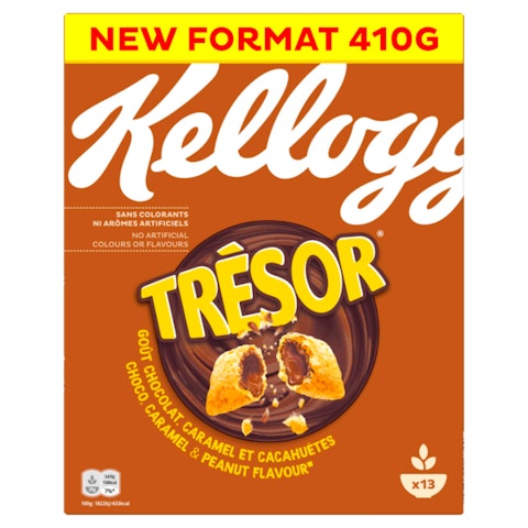 Kellogg's Tresor Choco, Caramel & Peanut 410g