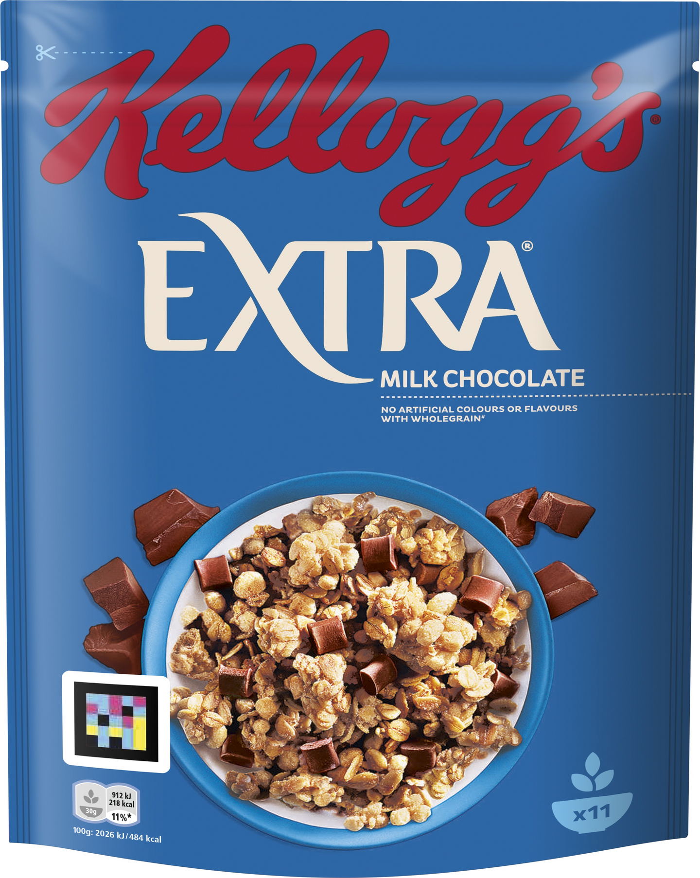 Kellogg's Extra Milk Choco 450g maitosuklaa