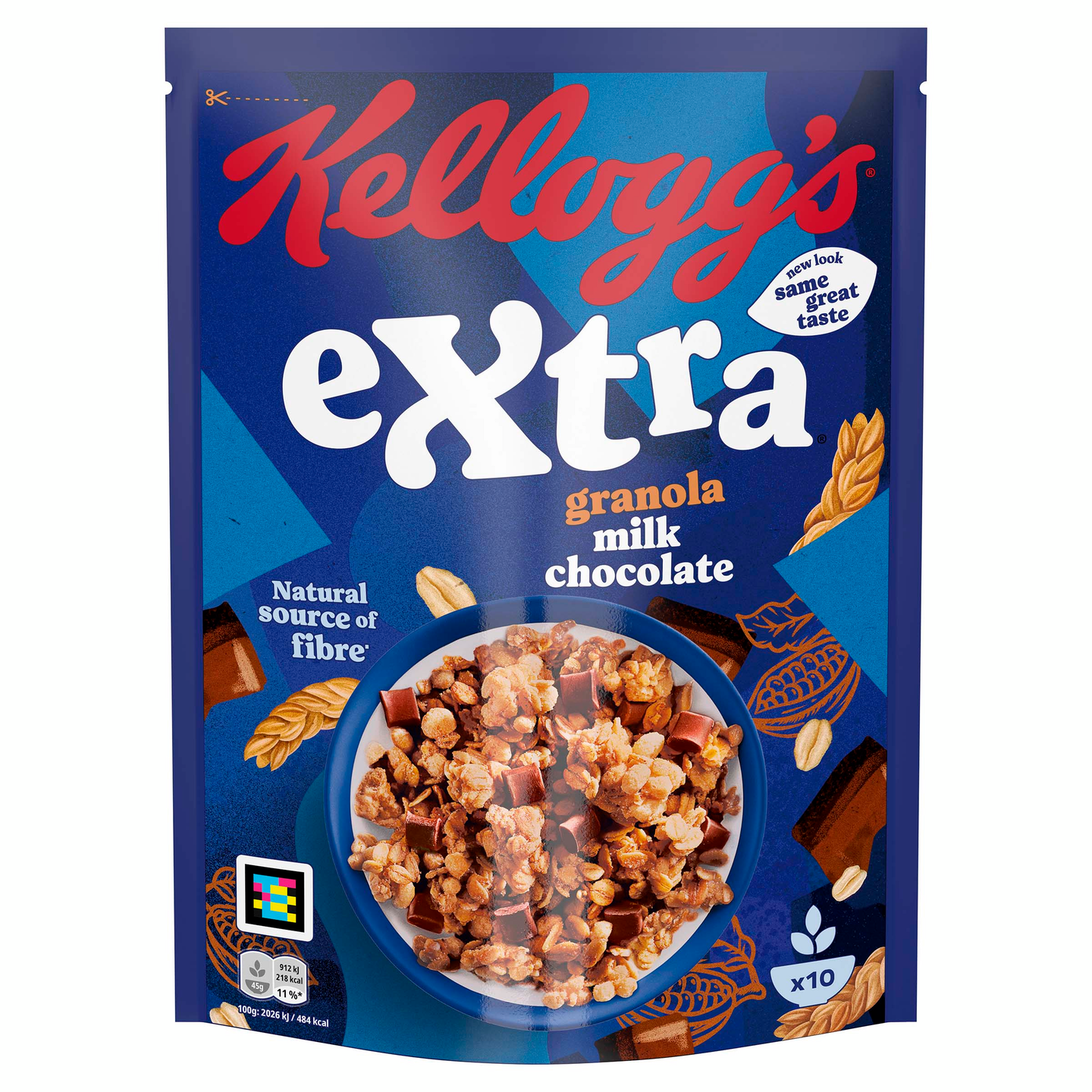 Kellogg's Extra Milk Choco 450g maitosuklaa