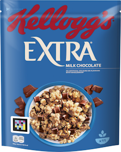 Kellogg's Extra Milk Choco 450g maitosuklaa