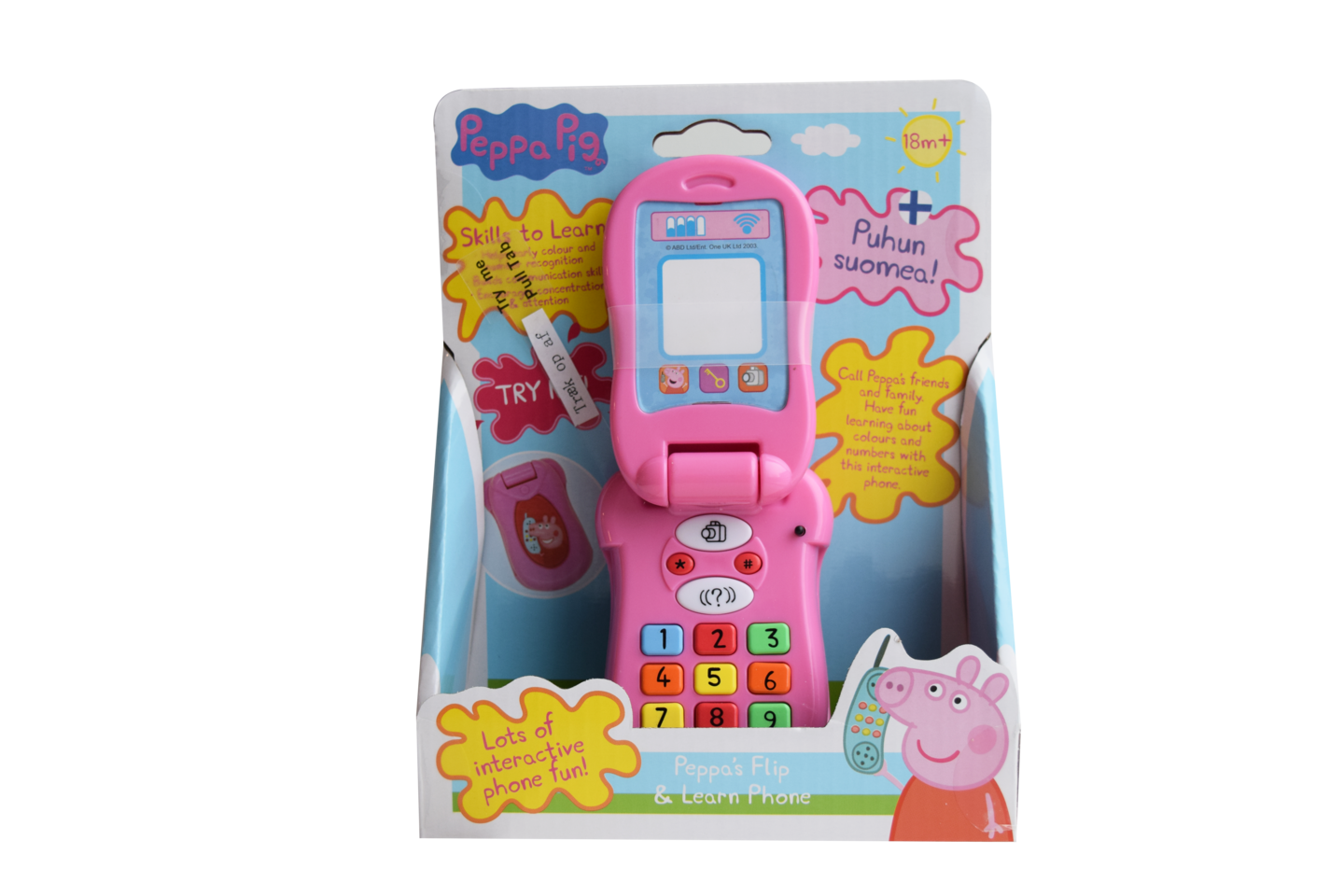 Pipsa Possun Puhelin, suomenkielinen