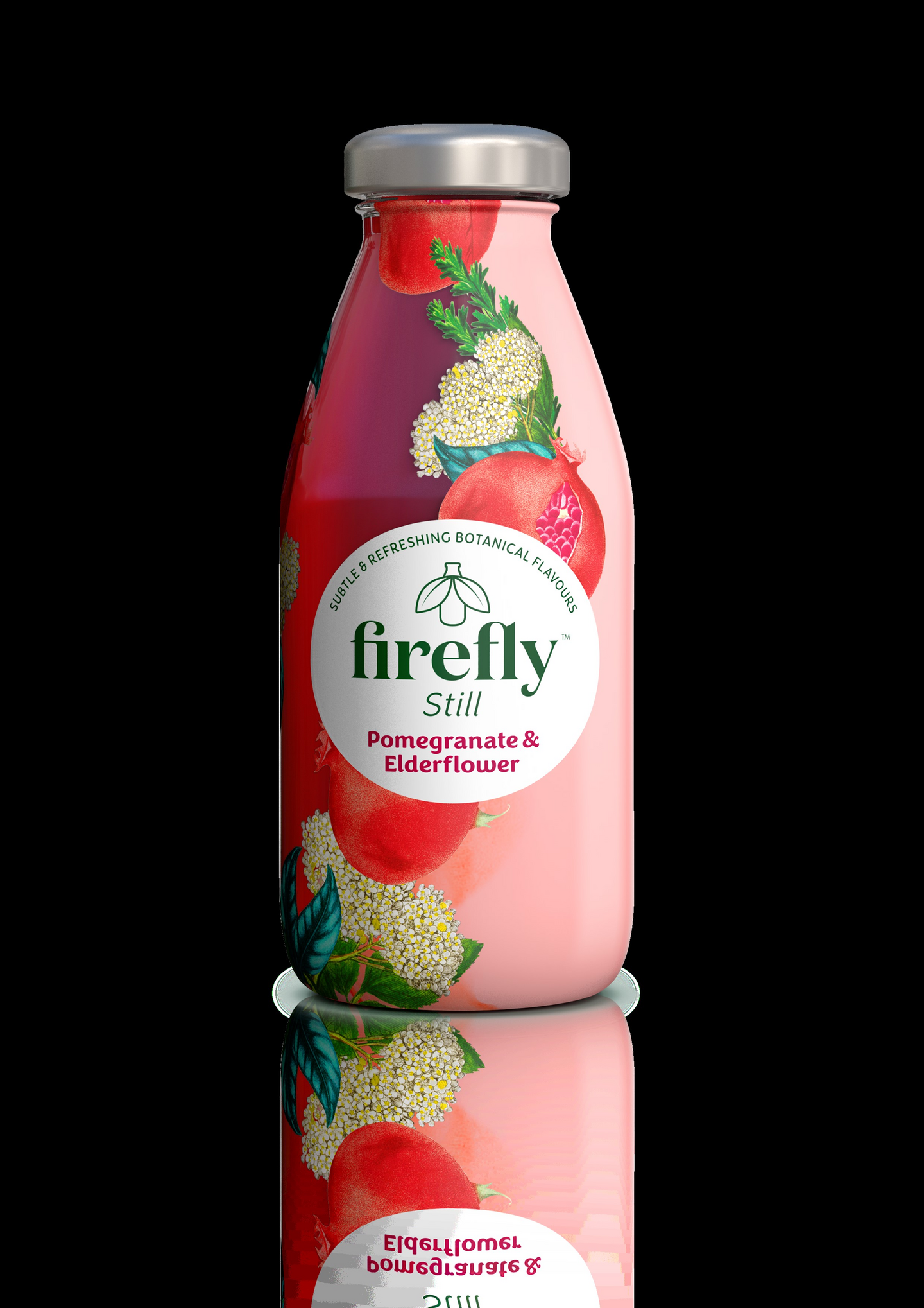 Firefly granaattiomena-seljankukkajuoma 330ml