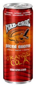 Mad Croc energiajuoma appelsiini cola 0,25l