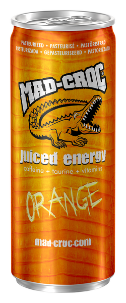 Mad-Croc energiajuoma appelsiini 0,25l