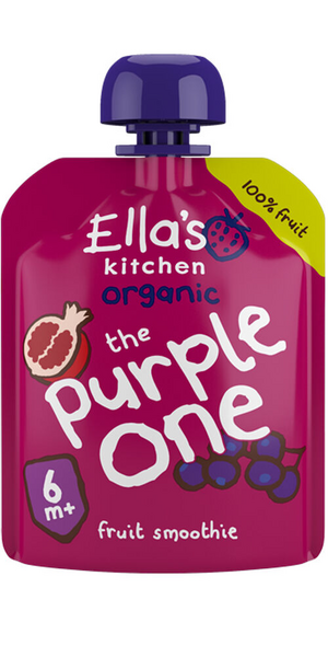Ella's Kitchen Luomu violetti hedelmäsmoothie 90g