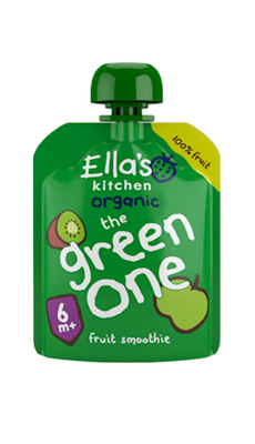 Ella's Kitchen Luomu vihreä hedelmäsmoothie 90g