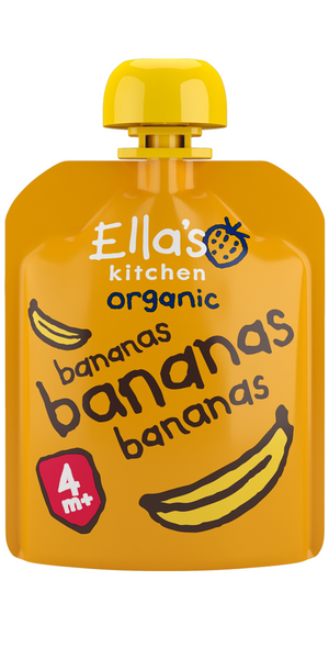 Ella´Kitchen Bananas banaanisose 70g 4kk luomu