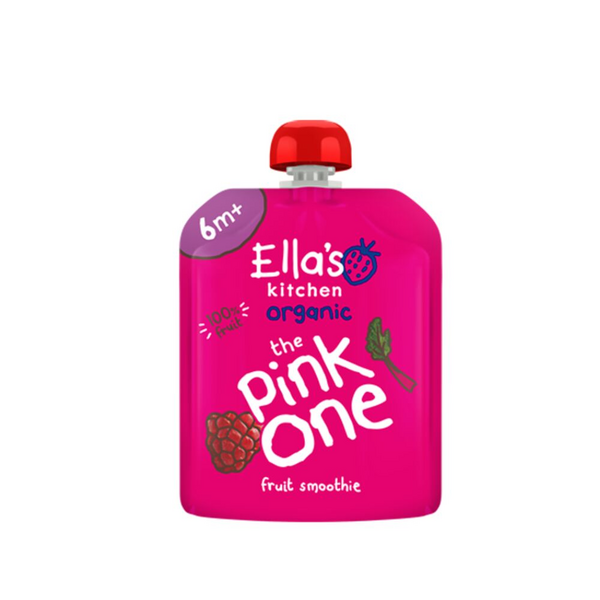 Ella's Kitchen Luomu pinkki hedelmäsmoothie 90g 6kk