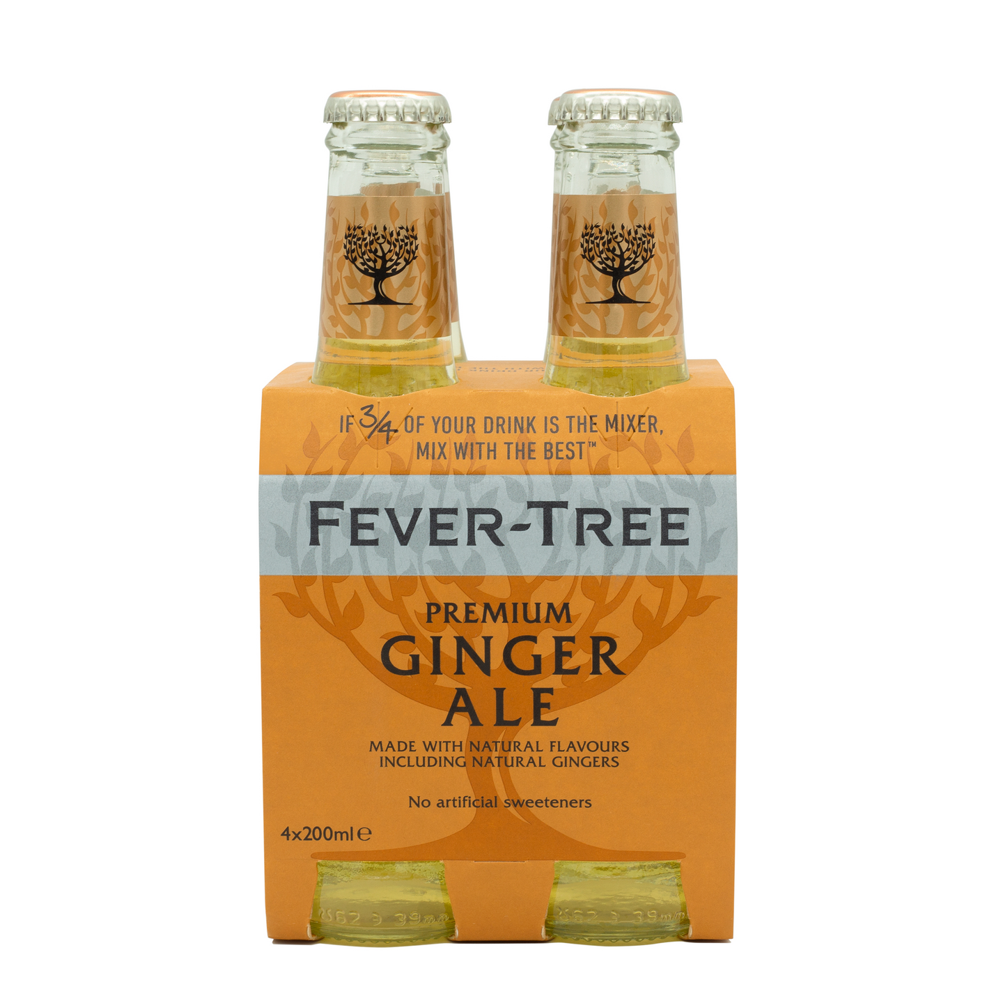 Fever-Tree Ginger Ale 4 x 200ml