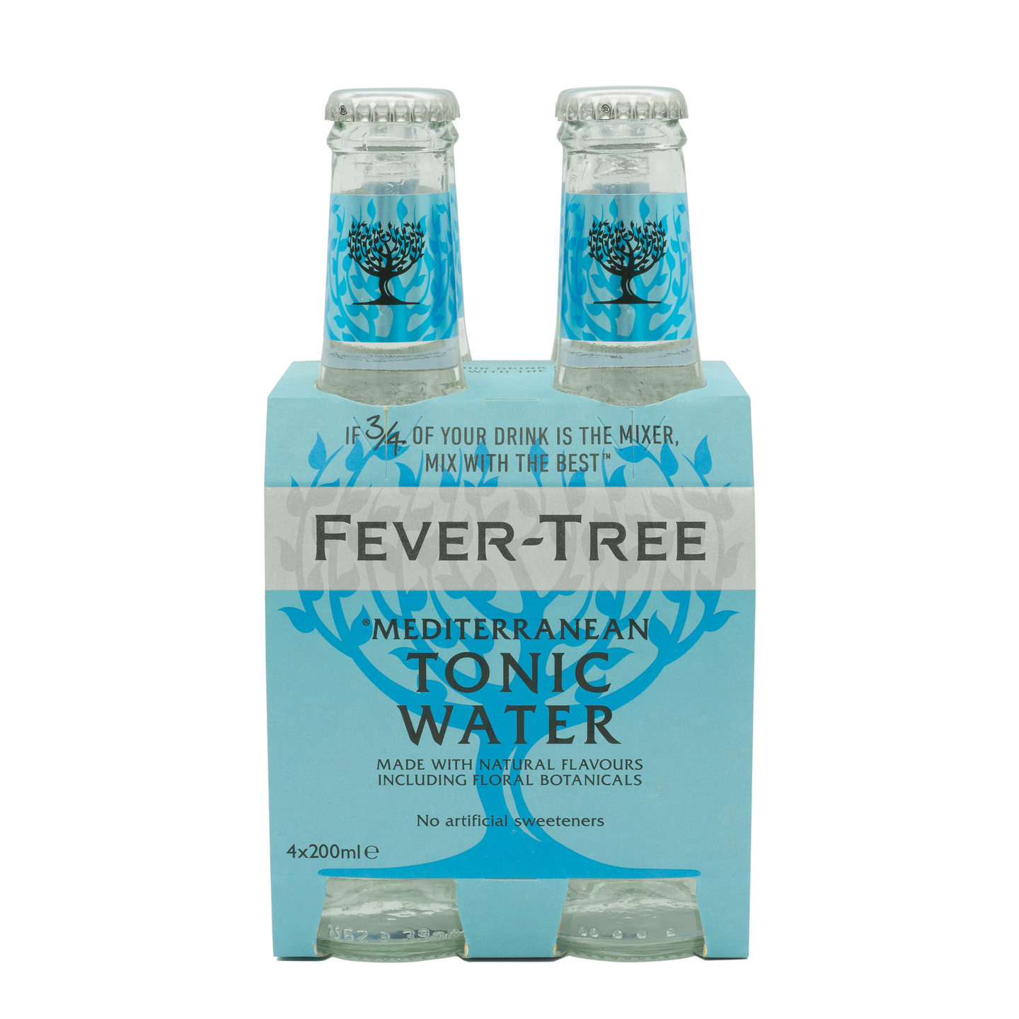 Fever-Tree Mediterranean Tonic Water 4 x 200ml