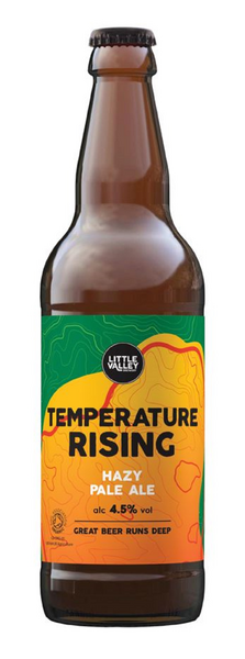 Little Valley Temperature Rising Hazy Pale Ale olut 4,5% 0,5l luomu