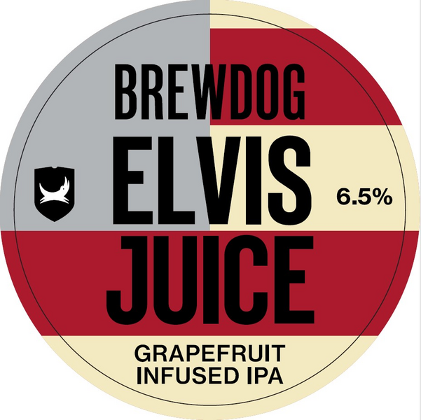 BrewDog Elvis Juice Grapefruit Infused IPA 6,5% 20l