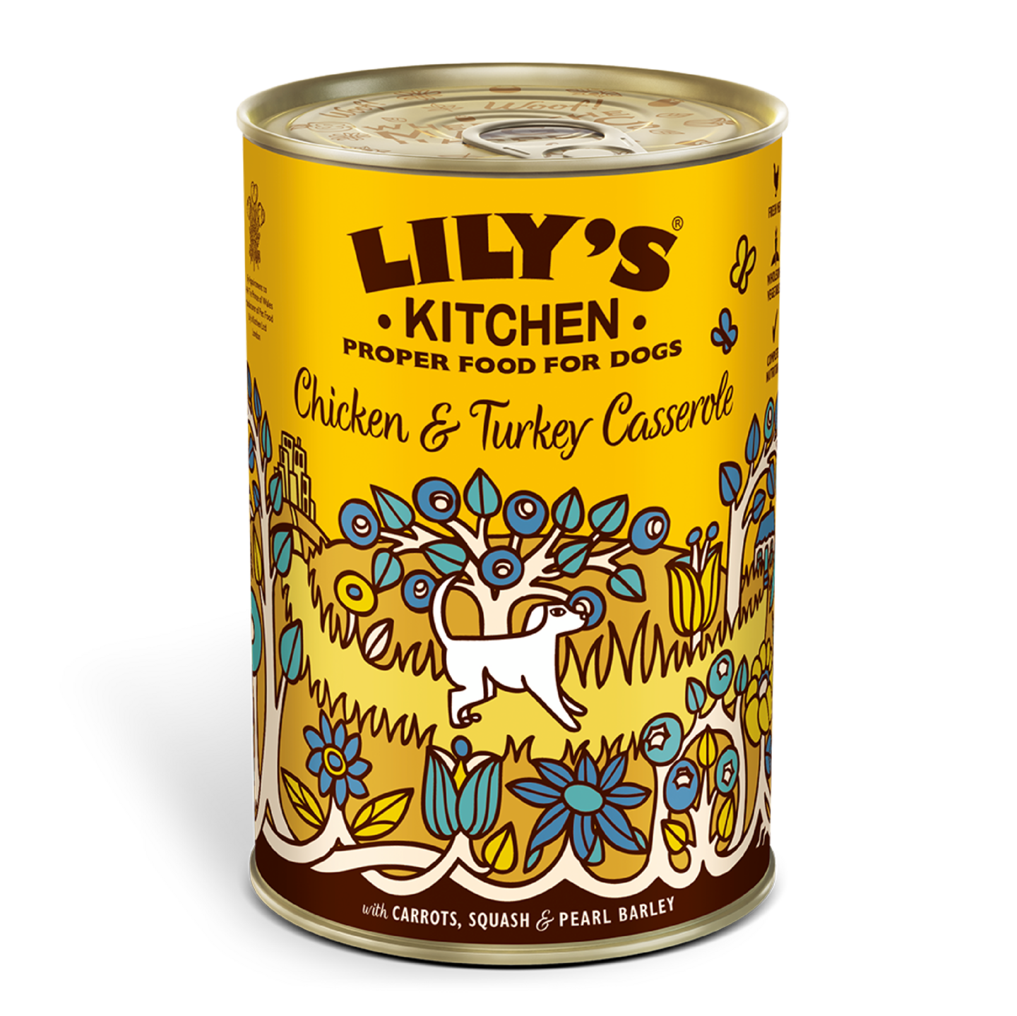 Lilys Kitchen 400g Chicken and Turkey Casserole koiranruoka kana-kalkkuna