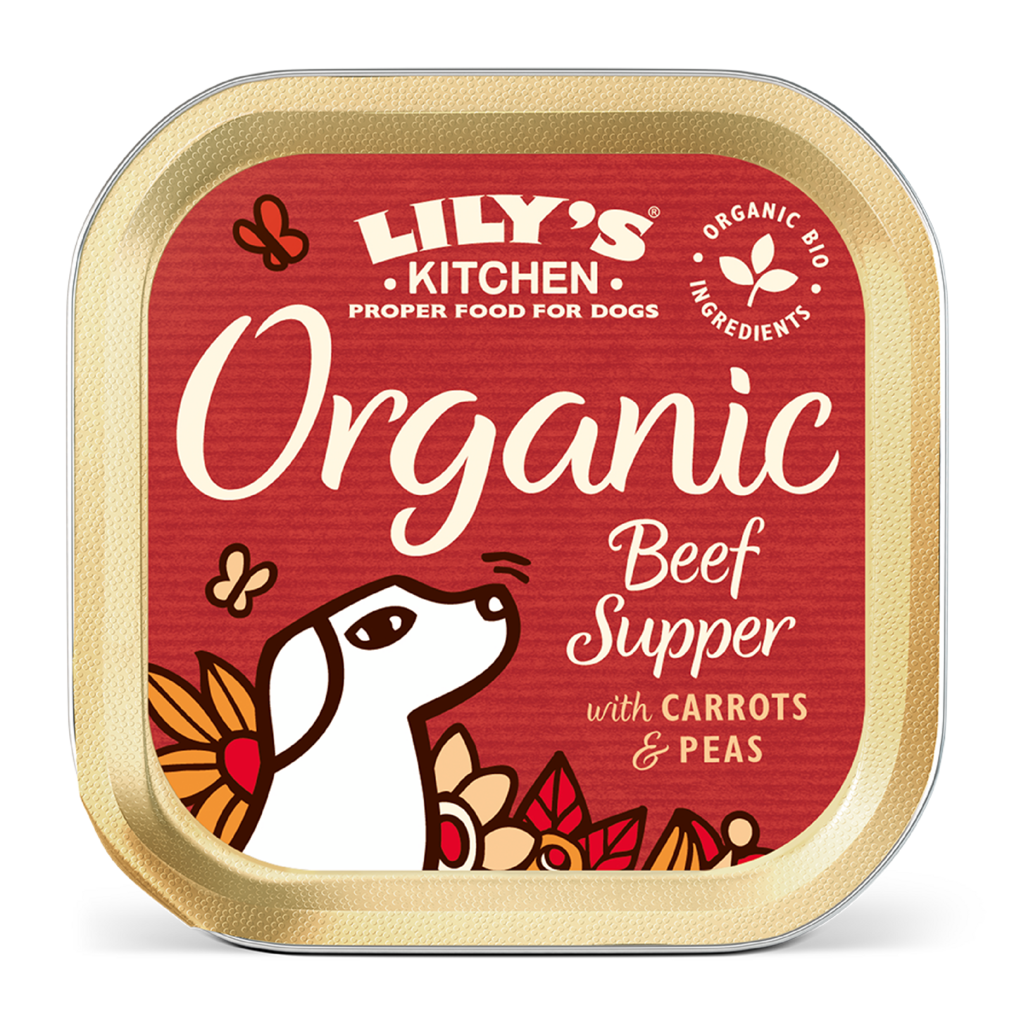 Lilys Kitchen 150g Organic beef supper koiranruoka nauta luomu