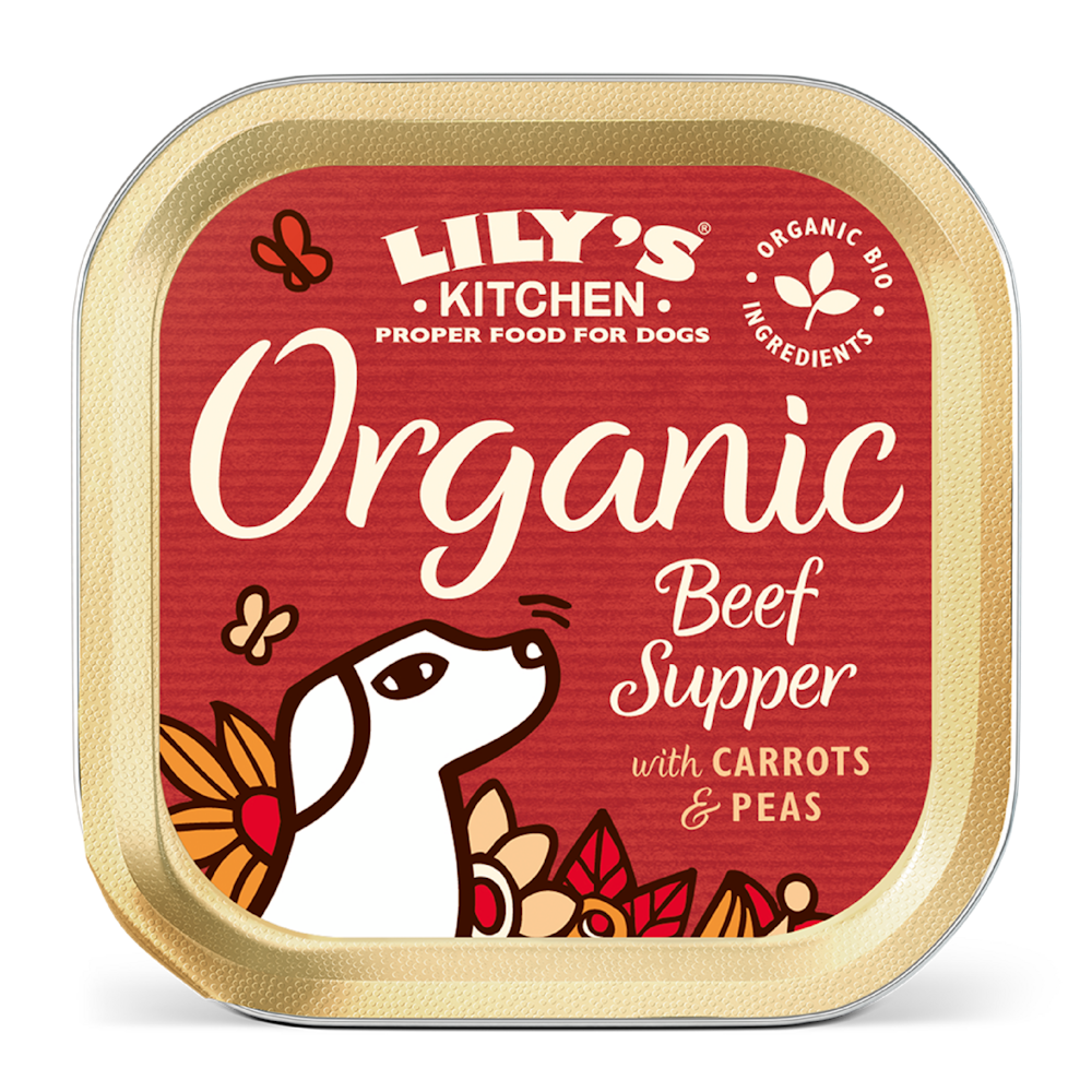 Lilys Kitchen 150g Organic beef supper koiranruoka nauta luomu — HoReCa