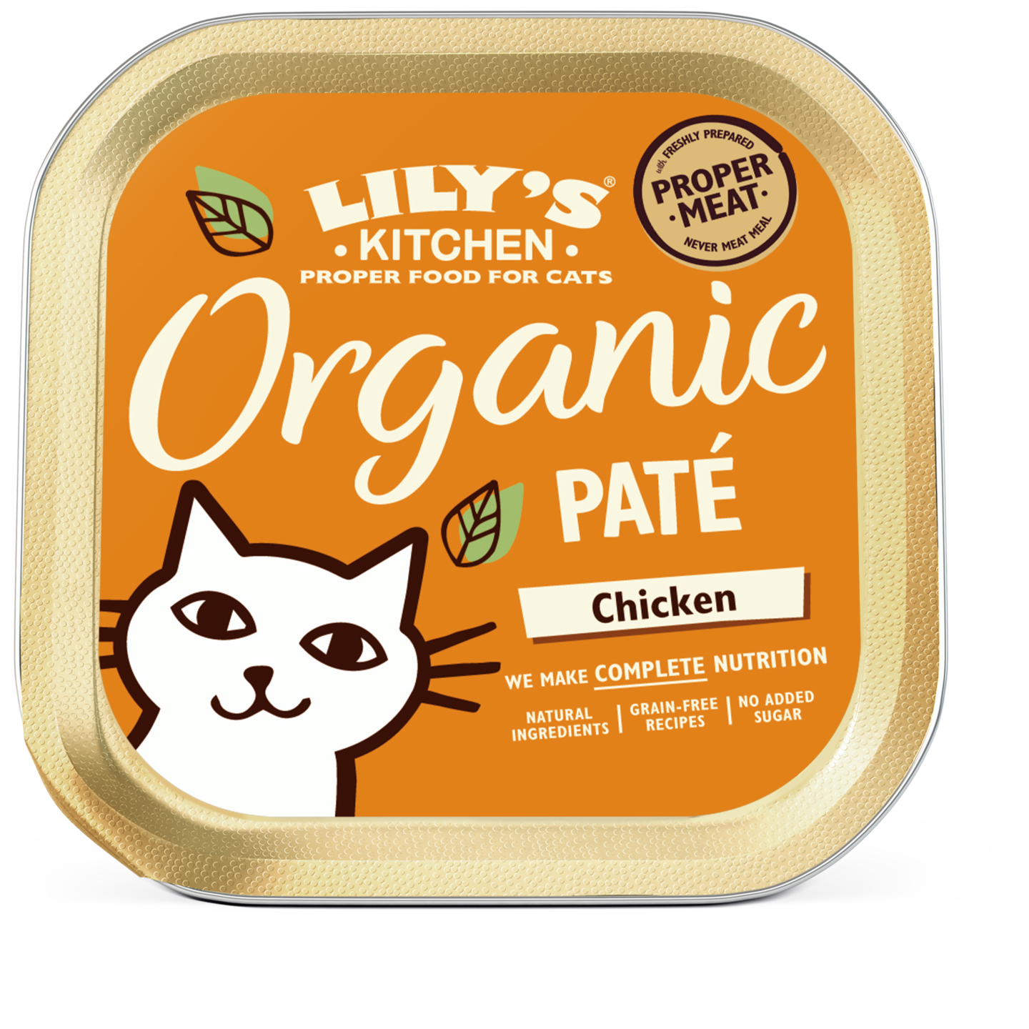 Lilys Kitchen 85g Organic Pate kissanruoka kana luomu