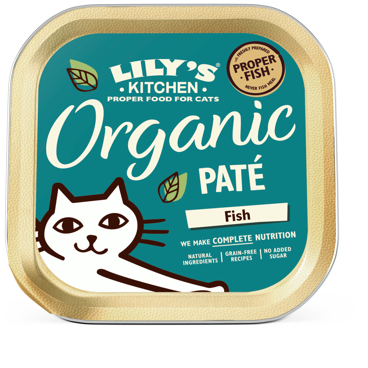 Lilys Kitchen 85g Organic Pate kissanruoka kala luomu