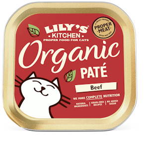 Lilys Kitchen 85g Organic Pate kissanruoka nauta luomu