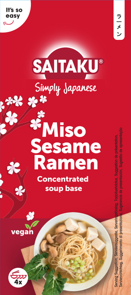 Saitaku Miso Sesame Ramen pohja 200g