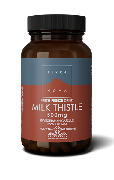 Terranova Milk Thistle 500 mg 50 kaps