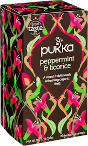 Pukka 20X1,5g Piparminttu-lakritsi luomu