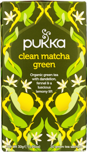 Pukka 20x1,5g Clean match green tee