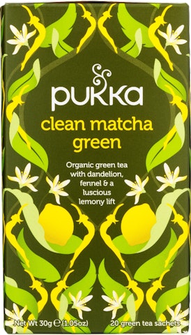 Pukka 20x1,5g Clean match green tee
