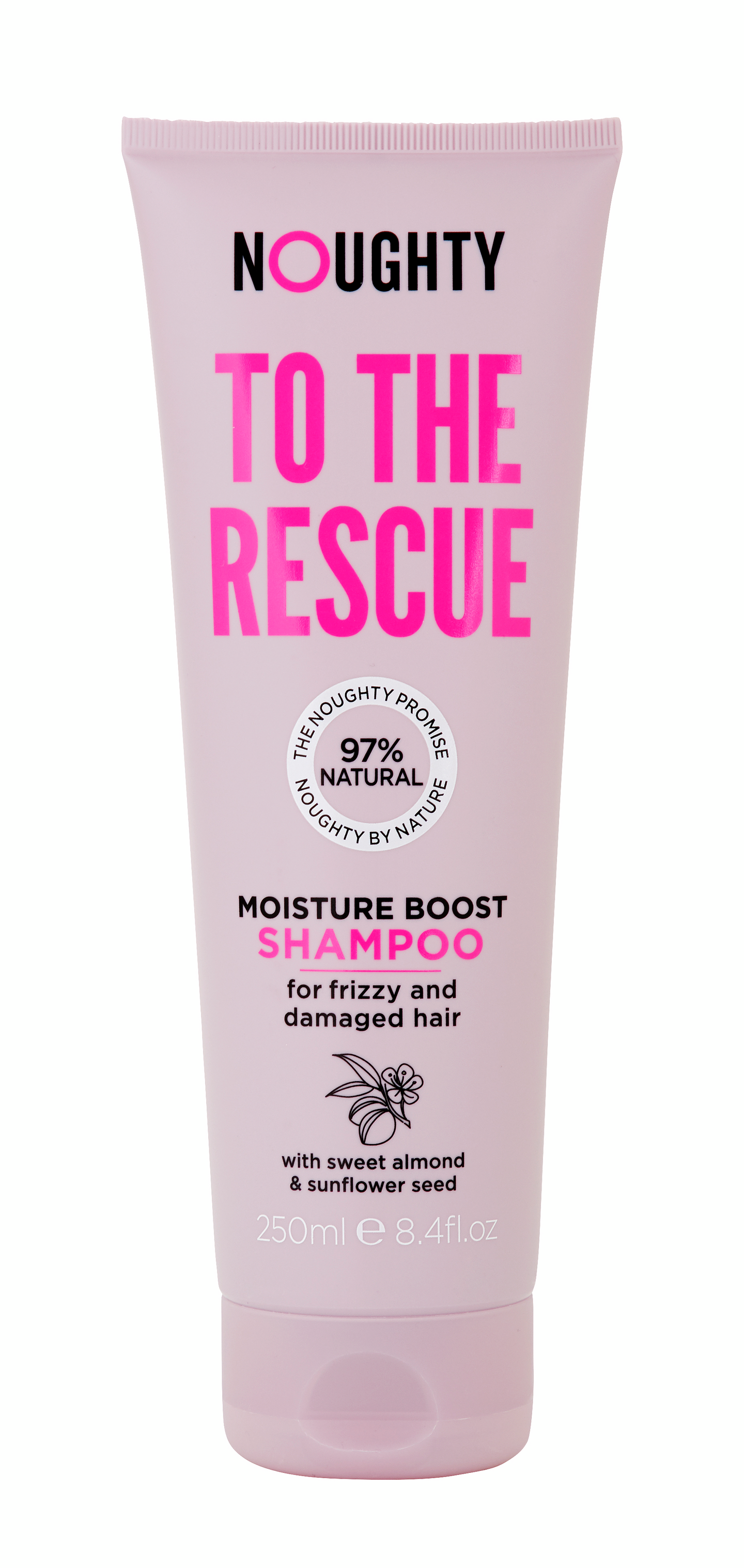 Noughty shampoo 250ml To The Rescue kosteuttava shampoo kuiville ja vaurioituneille