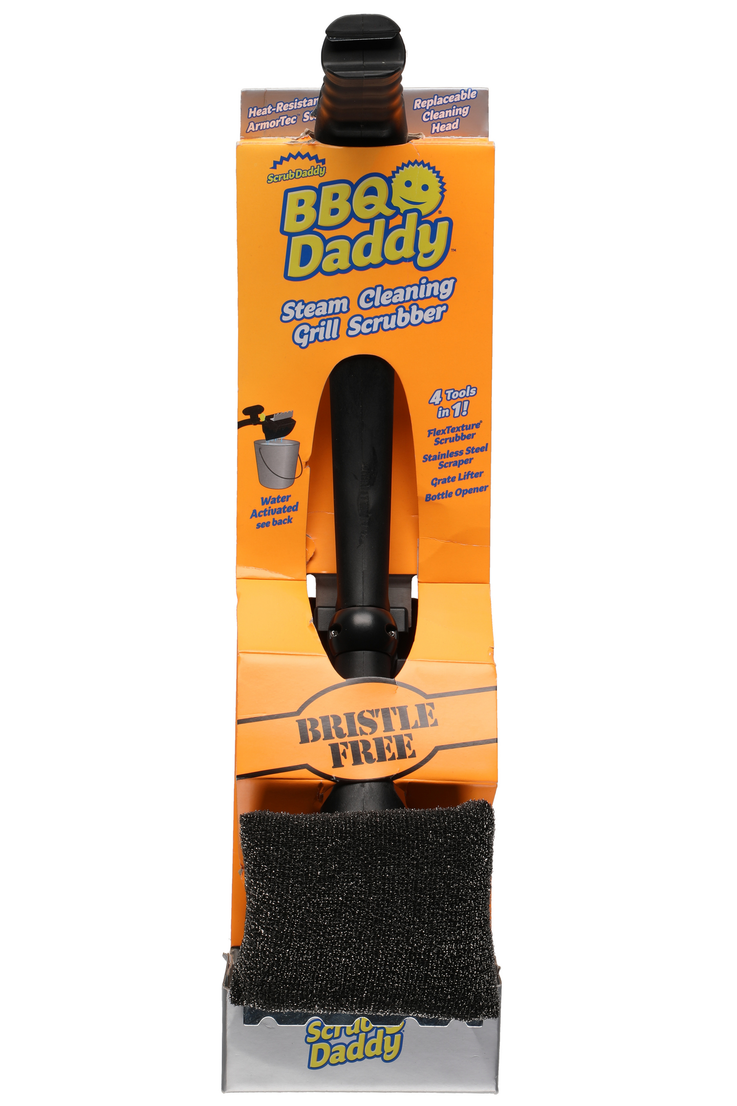 Scrub Daddy BBQ Daddy Grill Brush - Bristle Free Steam Cleaning