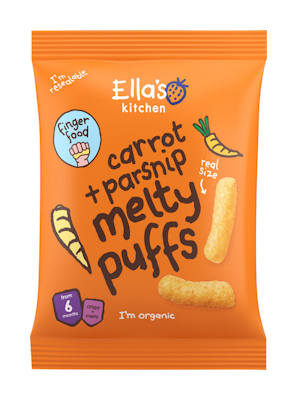 Ella's Kitchen Luomu porkkana-palsternakka maissinaksu 20g 6kk